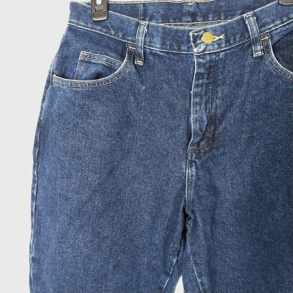 Vintage Wrangler Blues Blue Jeans Size 10x30 - Picture 8 of 9